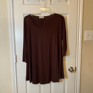 LARACE Brown Tunic